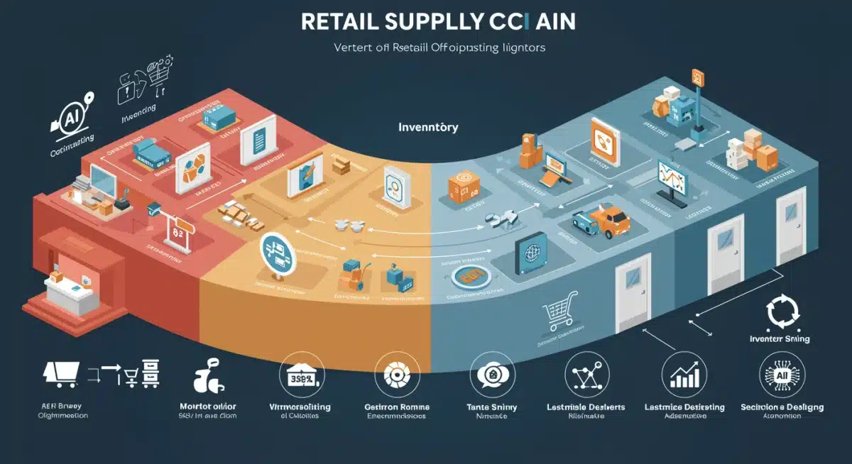 AI optimizing retail supply chain processes