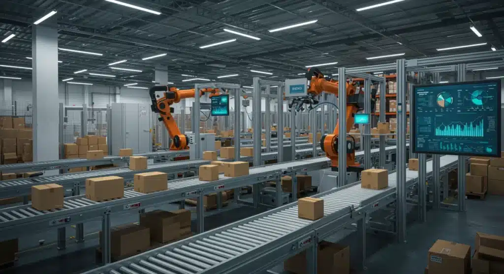 Automated Warehousing: 30% Cost Reduction for US Retailers