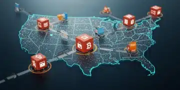Blockchain network enhancing retail supply chain transparency in the US