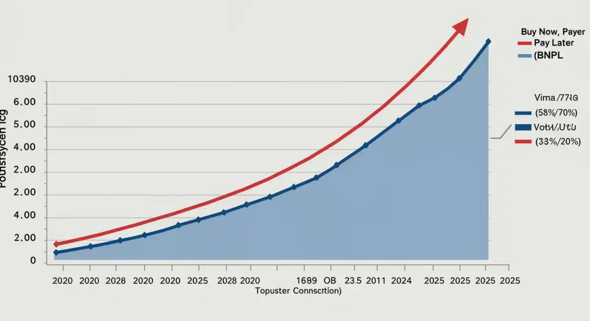 Projected growth of BNPL transaction volume in the US market