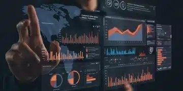 Advanced CLV prediction dashboard showing customer retention growth in the US.