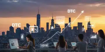 Direct-to-Consumer brands market share growth in US niches by 2025