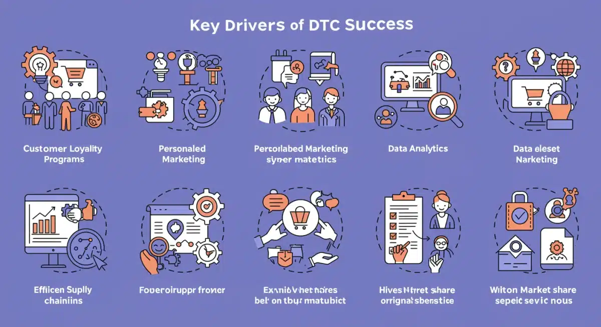 Key drivers for DTC brand success and market expansion
