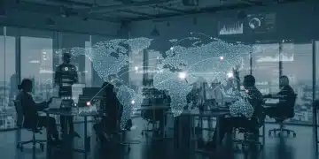 Global supply chain network with data analytics and retail professionals