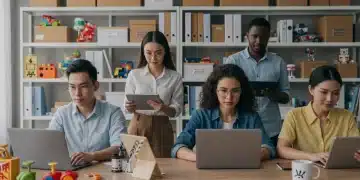 Online sellers reviewing product safety regulations on digital devices in 2025