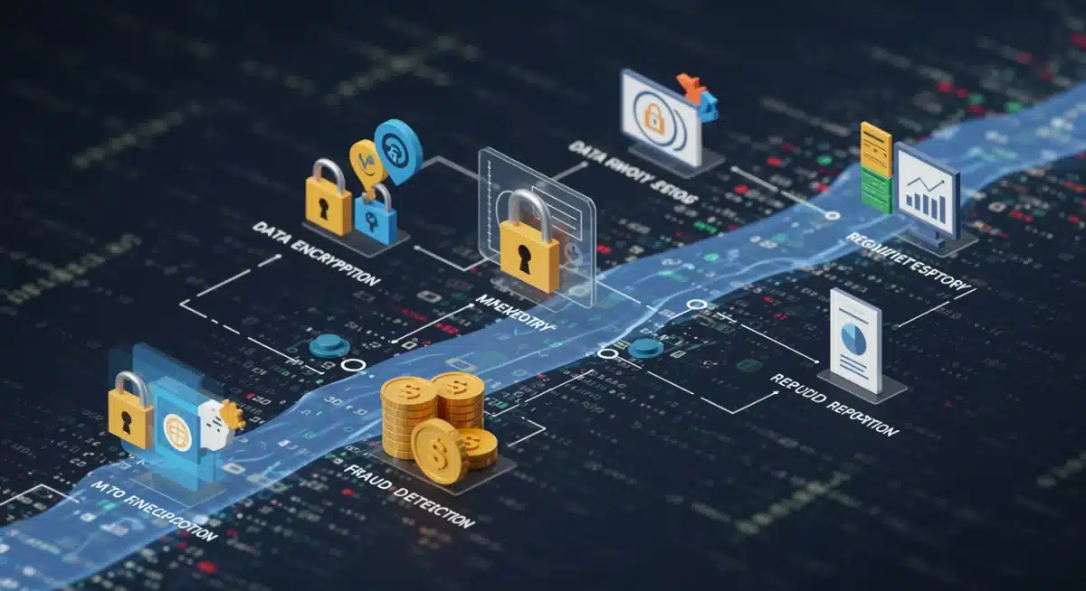 Infographic of a robust payment compliance framework