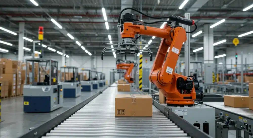 Robotics in Warehousing: 40% Faster E-commerce Fulfillment by 2025