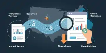 Transparent subscription service terms leading to reduced customer churn rates.